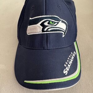 NFL Seattle Seahawks Navy and Gray Team Hat